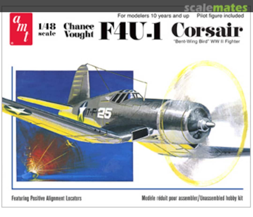 Boxart Chance Vought F4U1 Corsair 867 AMT Boxart Chance Vought F4U1 Corsair 867 AMT