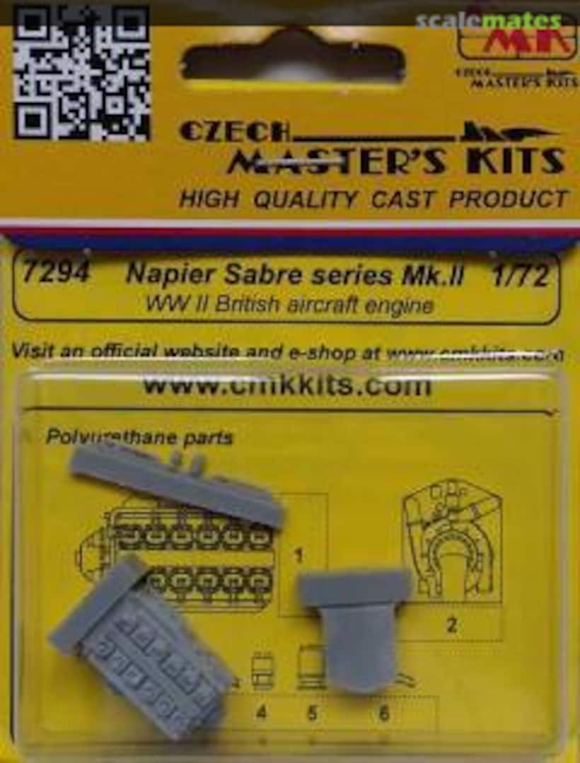 Boxart Napier Sabre series Mk.II WW II British aircraft engine 7294 CMK