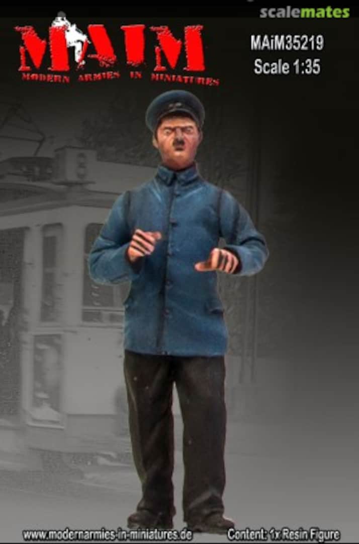 Boxart Tramcar Driver (for Miniart) MAIM35219 MAiM Boxart Tramcar Driver (for Miniart) MAIM35219 MAiM