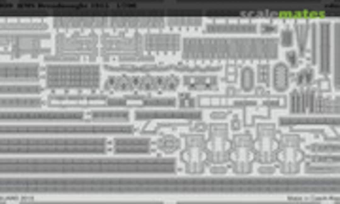 1:700 HMS Dreadnought 1915 (Eduard 17039)