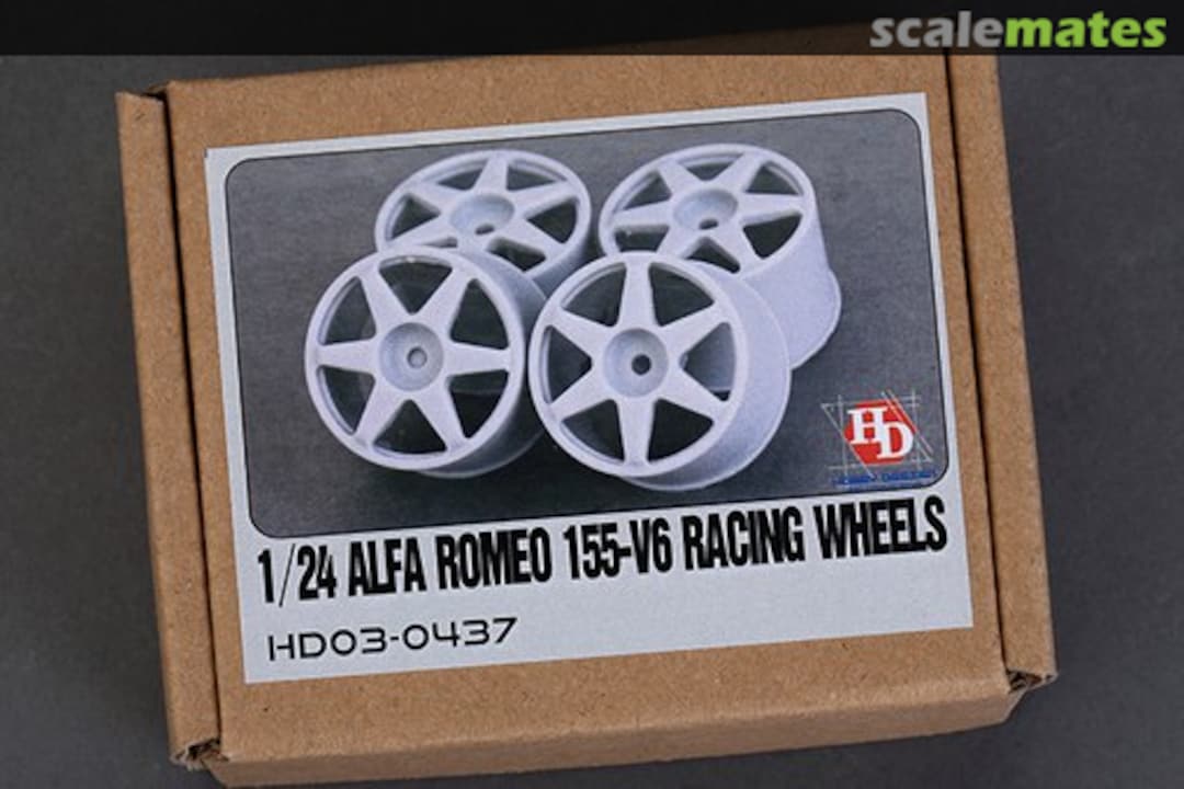 Boxart Alfa Romeo 155-V6 Racing Wheels HD03-0437 Hobby Design Boxart Alfa Romeo 155-V6 Racing Wheels HD03-0437 Hobby Design
