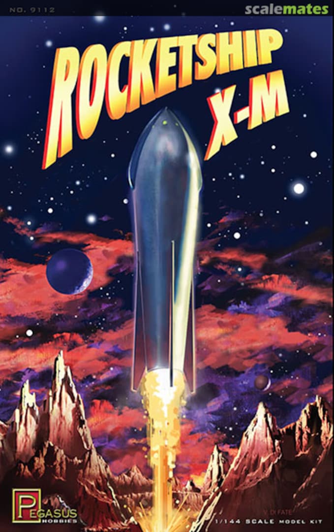 Boxart Rocketship X-M 9112 Pegasus Hobbies Boxart Rocketship X-M 9112 Pegasus Hobbies
