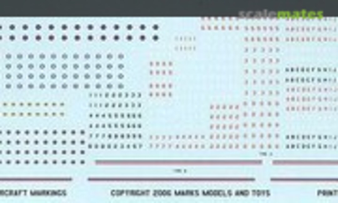 1:700 Royal Navy Fleet Air Arm Aircraft Markings (Starfighter Decals 700-25)