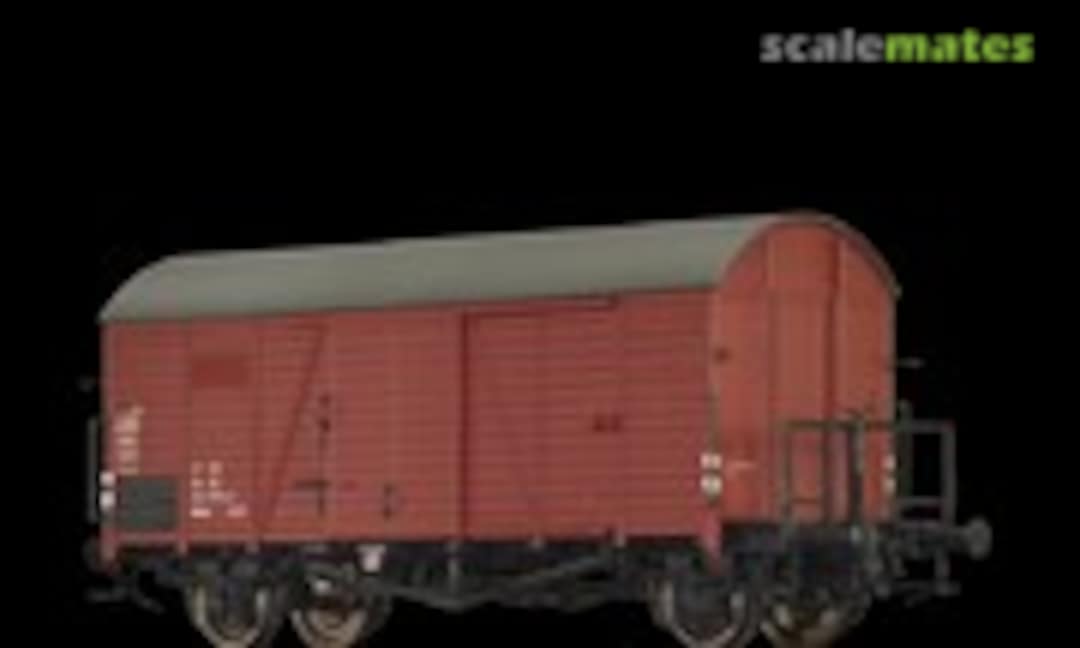 Covered freight car Hkms DR (Brawa 47955)