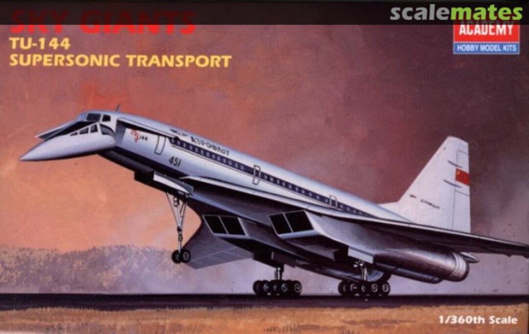 Boxart TU-144 1699 Academy Boxart TU-144 1699 Academy