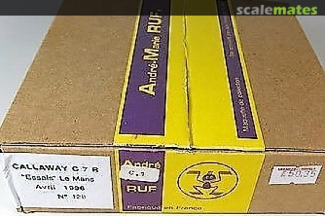 Boxart Callaway C7-R "BFGoodrich" 12B Andre Marie Ruf Boxart Callaway C7-R "BFGoodrich" 12B Andre Marie Ruf