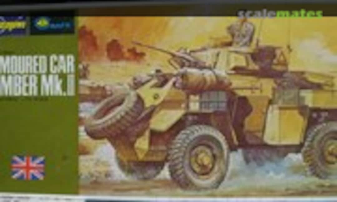 1:72 Armoured Car Humber Mk.II (Minicraft Hasegawa 725)