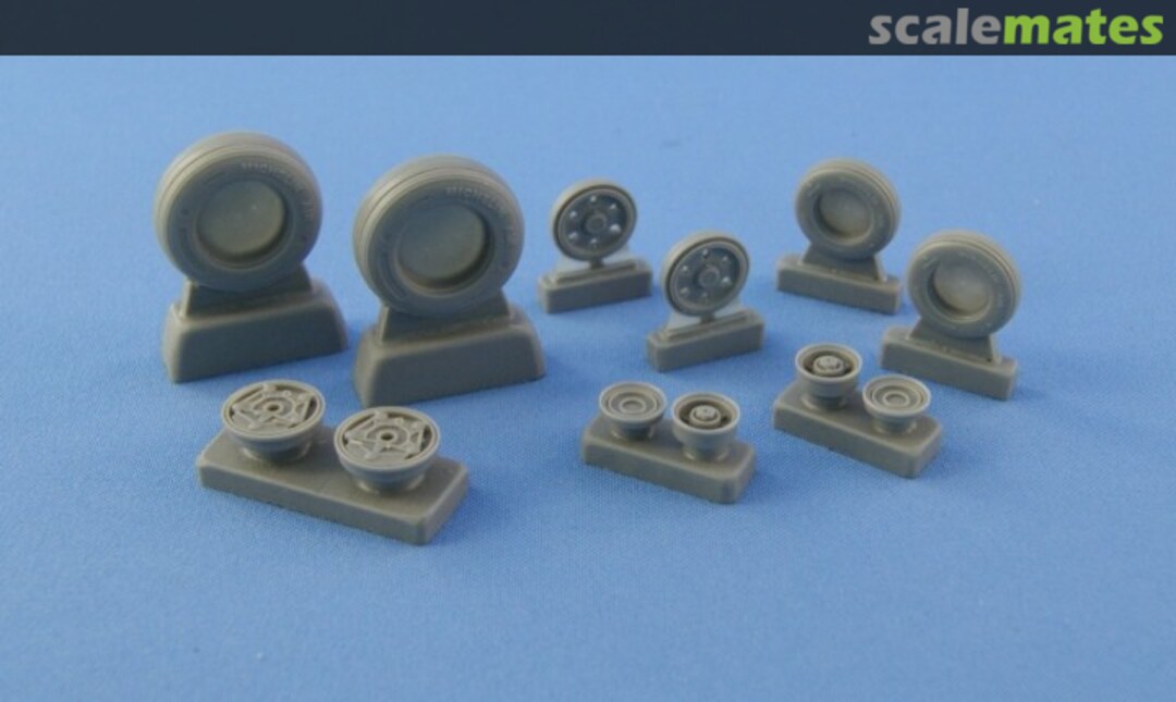 Boxart F-18E wheels set - No mask series NS32014-a North Star