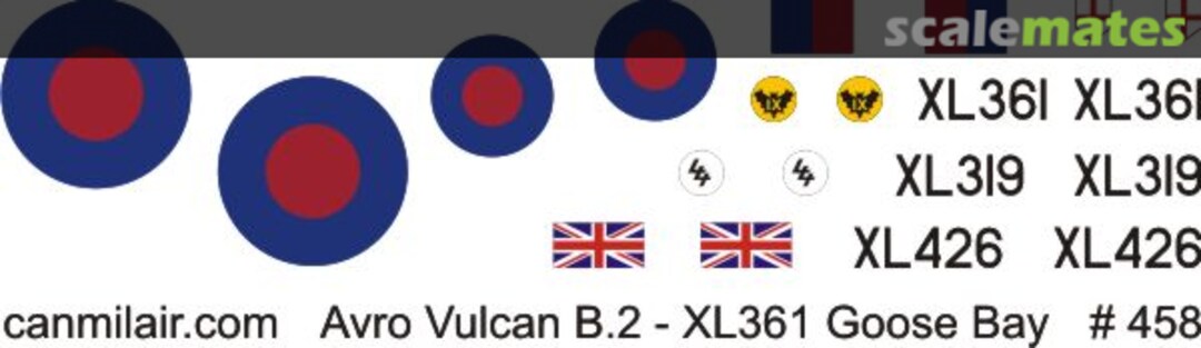Boxart Avro Vulcan B.2 - Goose Bay, Labrador 458-72 CanMilAir Boxart Avro Vulcan B.2 - Goose Bay, Labrador 458-72 CanMilAir