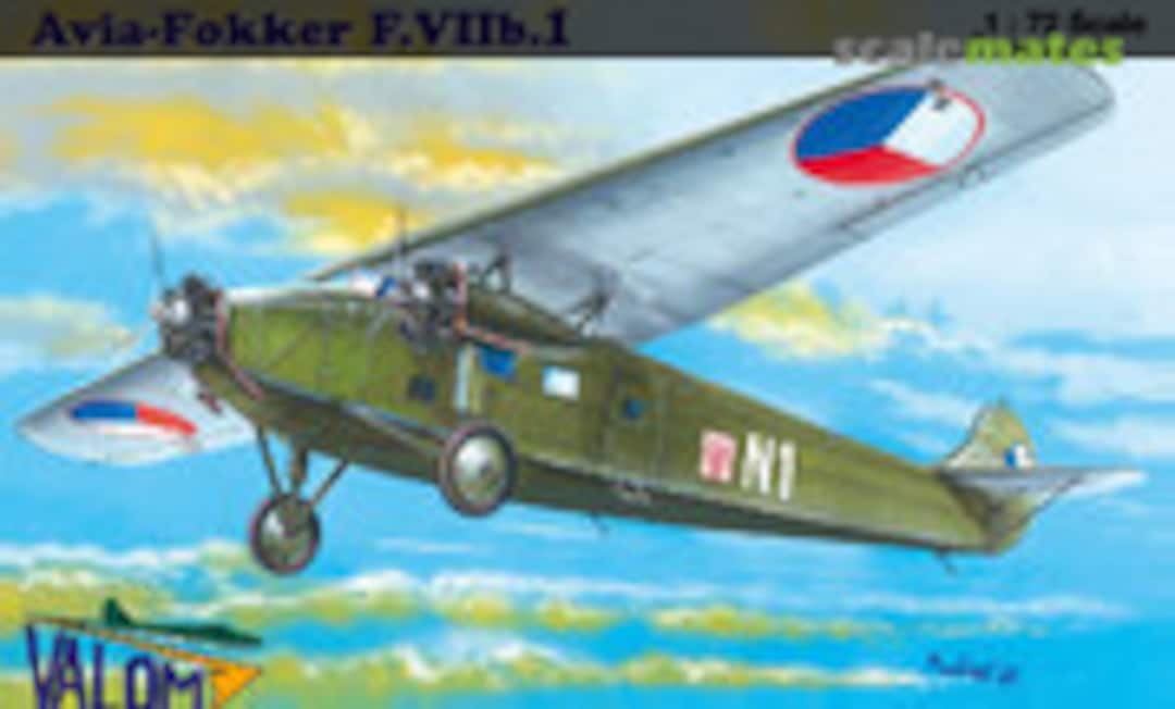 1:72 Avia-Fokker F.VIIb.1 (Valom 72096)