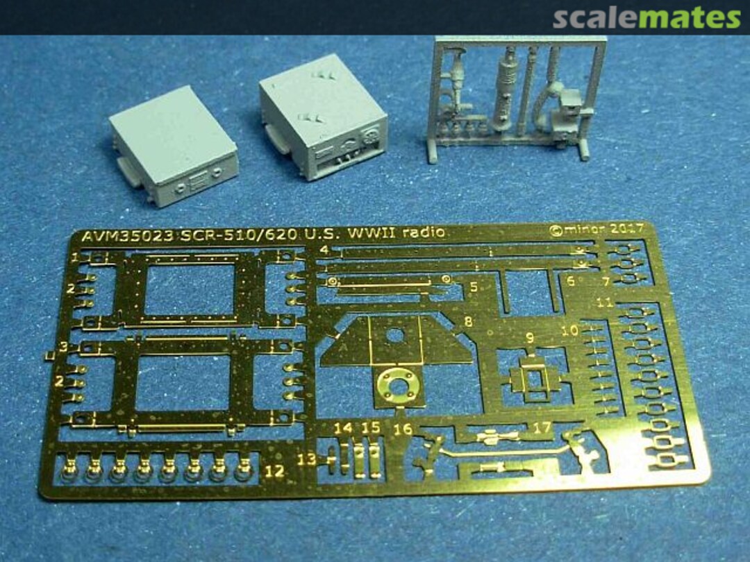 Boxart SCR-510/620 U.S. WWII radio AVM35023 Minor Boxart SCR-510/620 U.S. WWII radio AVM35023 Minor