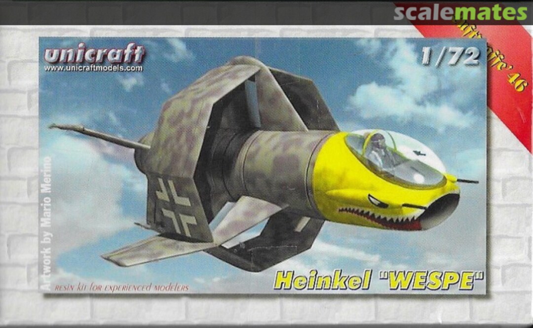 Boxart Heinkel "Wespe" Unicraft Models Boxart Heinkel "Wespe" Unicraft Models