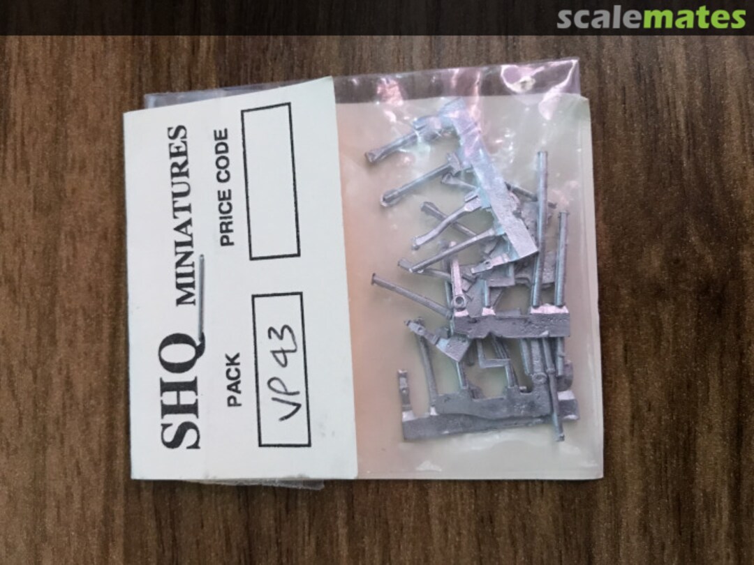 Boxart Diecast WWII Allied Tools VP43 SHQ Miniatures Boxart Diecast WWII Allied Tools VP43 SHQ Miniatures