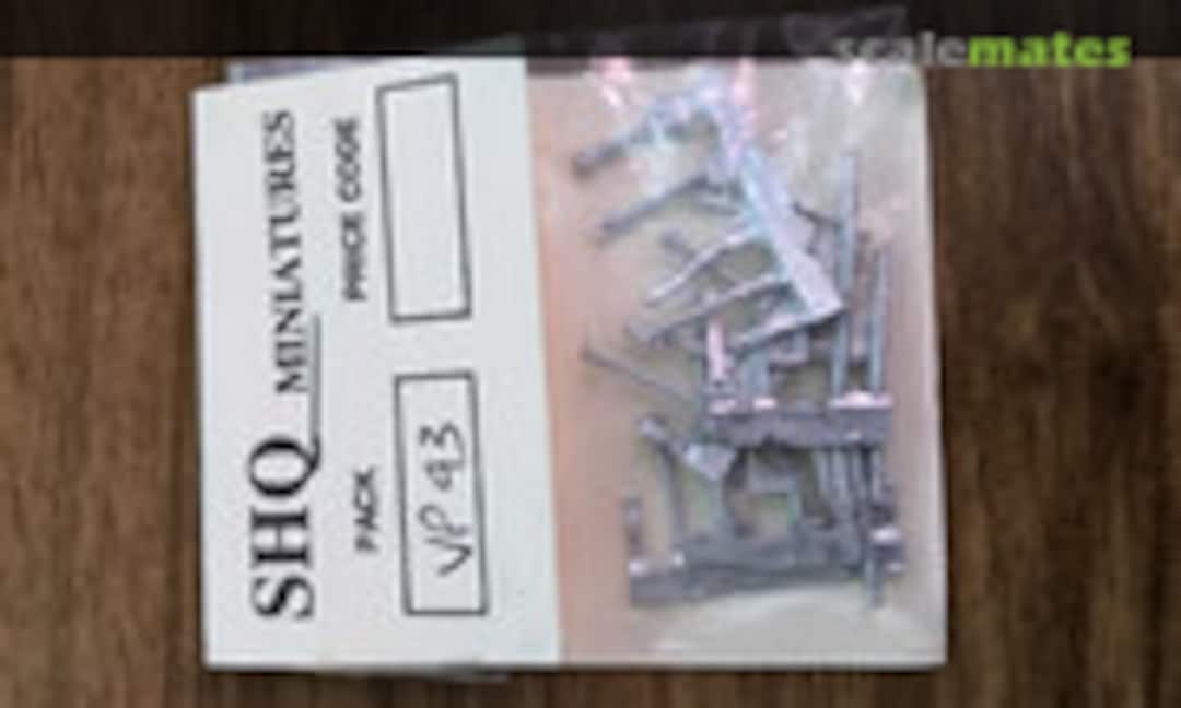 1:76 Diecast WWII Allied Tools (SHQ Miniatures VP43) VP43