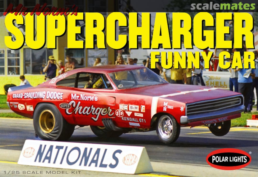 Boxart Mr. Norm's Supercharger Funny Car POL989/12 Polar Lights Boxart Mr. Norm's Supercharger Funny Car POL989/12 Polar Lights