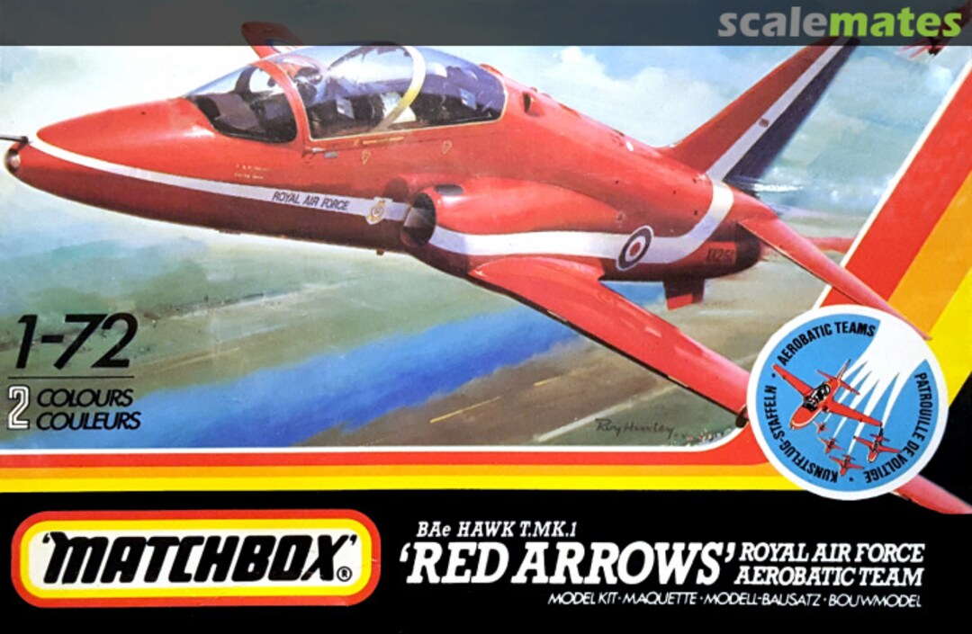 Boxart BAe Hawk T. Mk.1 - 'Red Arrows' 40027 Matchbox
