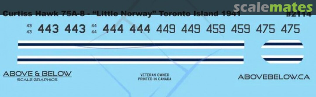 Boxart Curtiss 75A-8 Hawk 2114 Above & Below Graphics Boxart Curtiss 75A-8 Hawk 2114 Above & Below Graphics