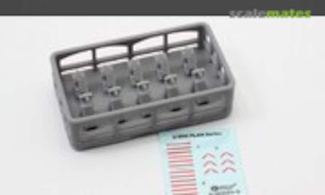 1:350 PLAN Shipboard Tow Tractor and fire truck (Orange Hobby N03-168-88) N03-168-88