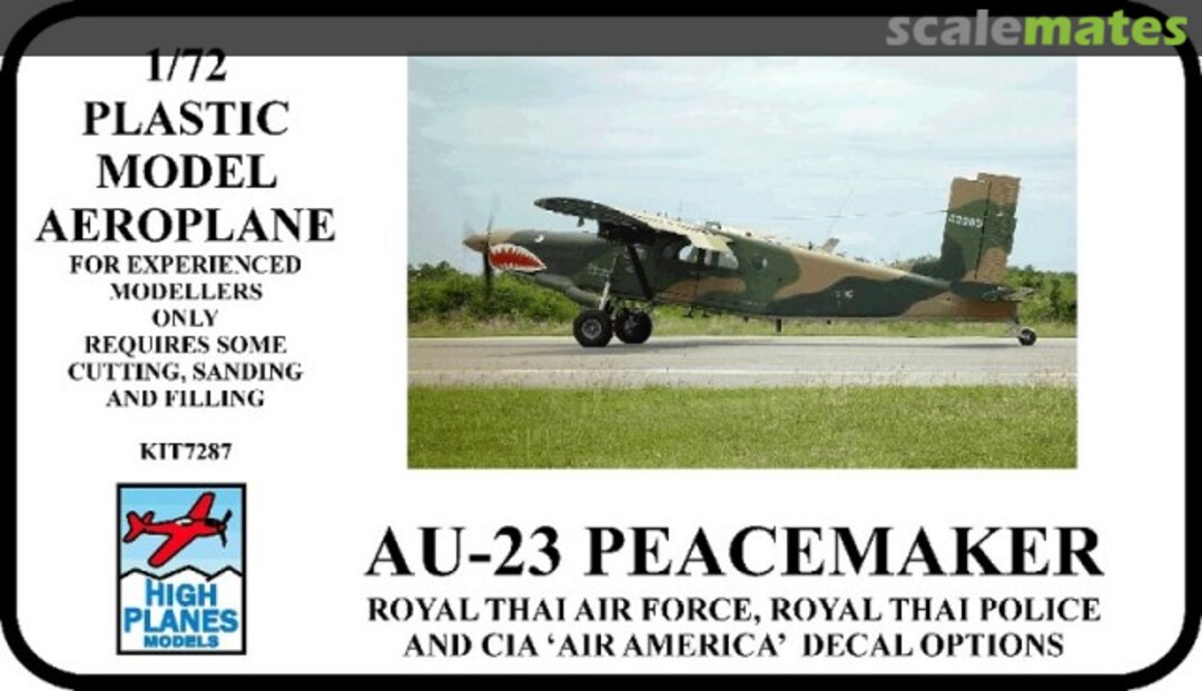 Boxart Fairchild AU-23 Peacemaker KIT7287 High Planes Models Boxart Fairchild AU-23 Peacemaker KIT7287 High Planes Models