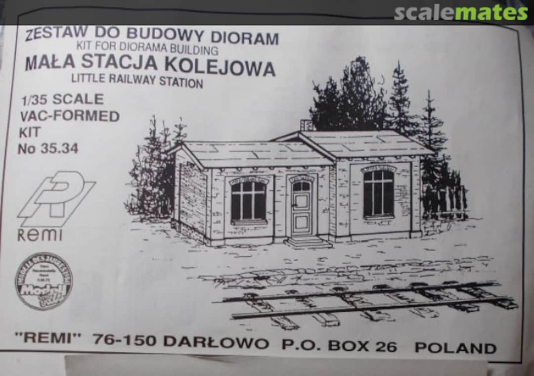 Boxart Mała Stacja Kolejowa 35.34 REMI Boxart Mała Stacja Kolejowa 35.34 REMI