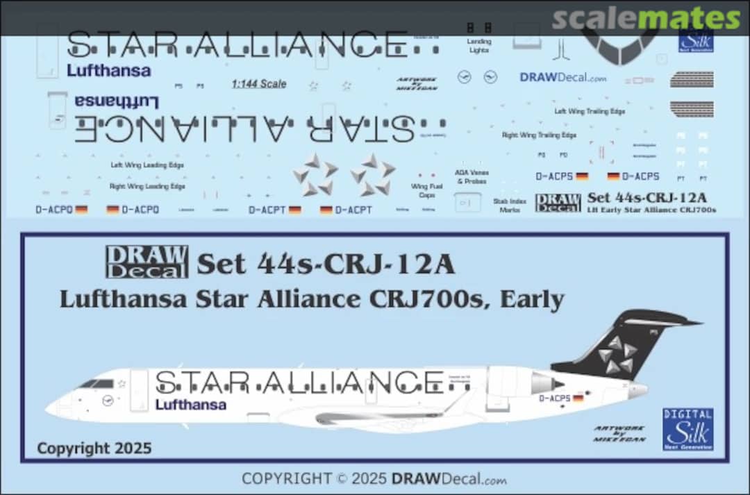 Boxart Lufthansa Star Alliance CRJ700s 44-CRJ-12A Draw Decal Boxart Lufthansa Star Alliance CRJ700s 44-CRJ-12A Draw Decal