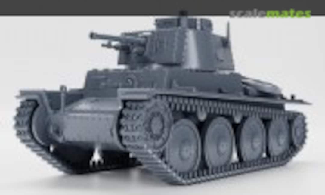 1:72 Light tank Stridsvagn m/41 (EMP3d 72011825)