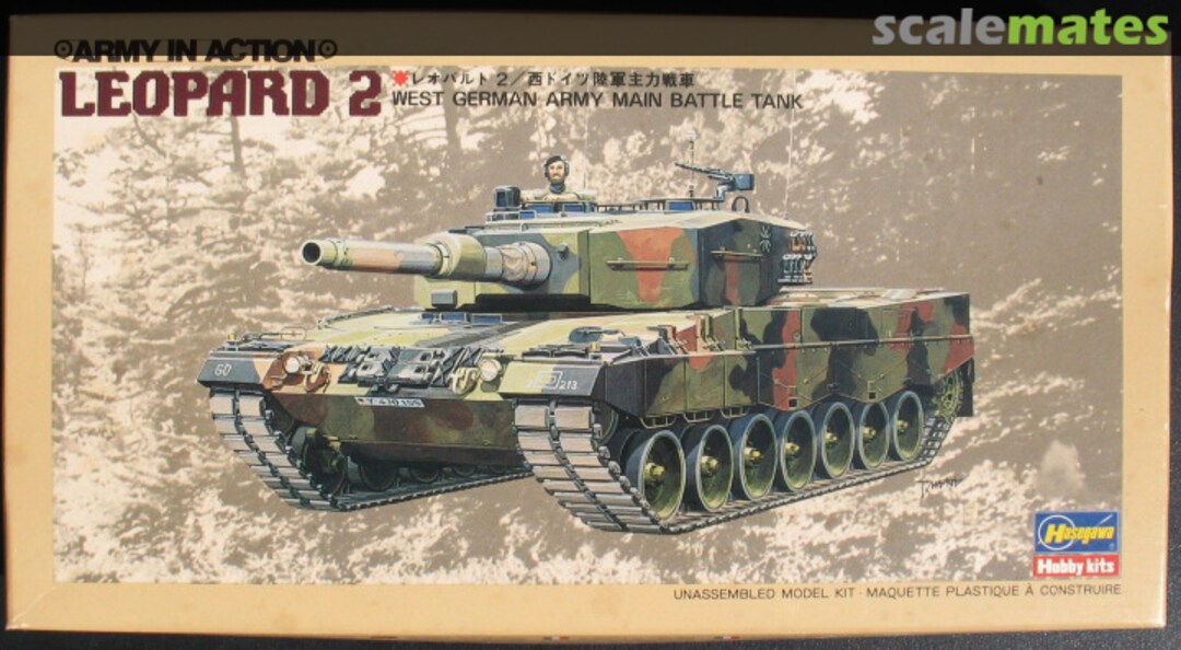 Boxart Leopard 2 MA2 Hasegawa