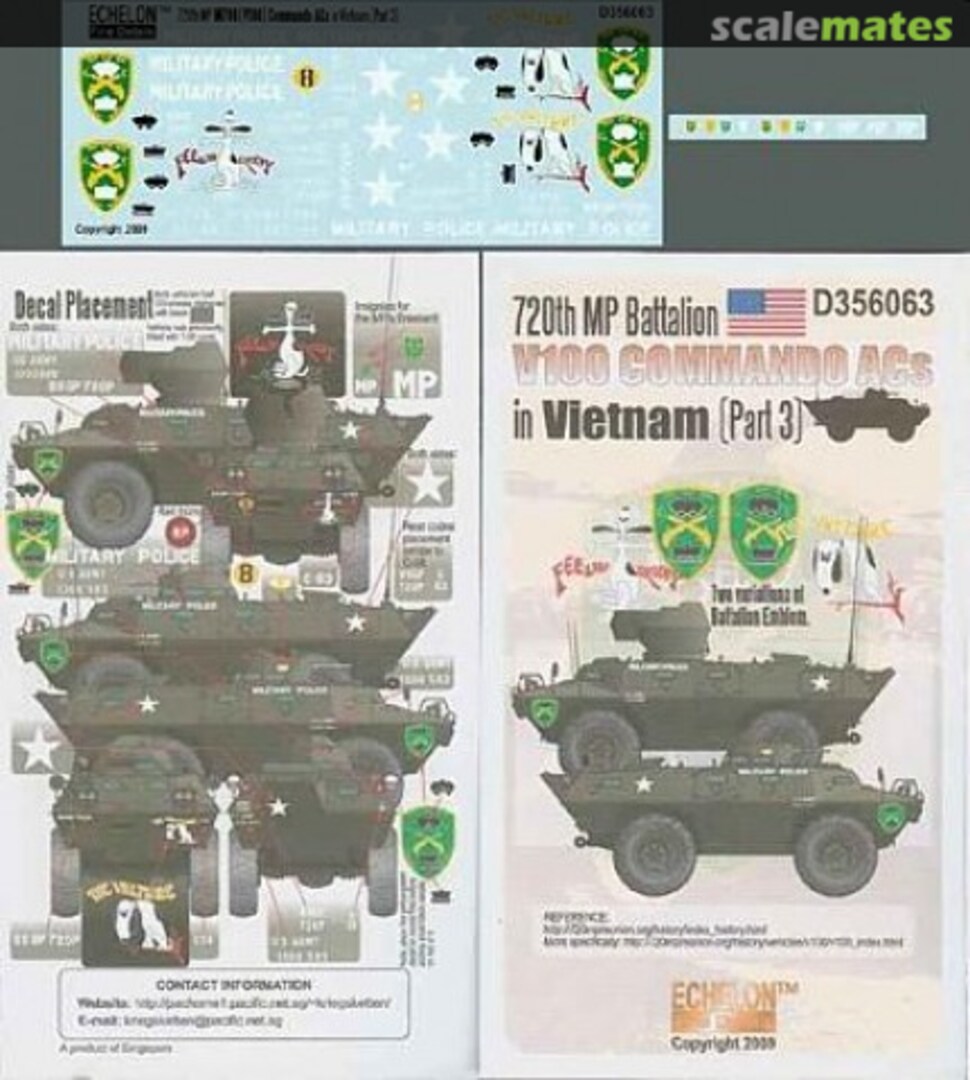 Boxart V100 Commando ACs D356063 Echelon Fine Details Boxart V100 Commando ACs D356063 Echelon Fine Details