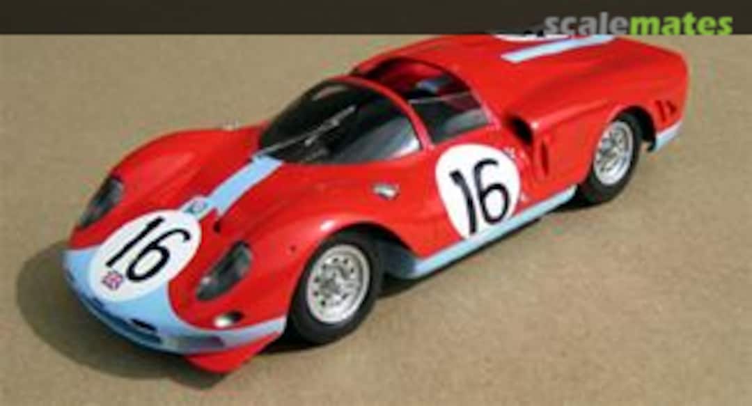 Boxart Ferrari 365 P2 red MC #16, S.Filipinetti #19 LM66 2430 Fisher Model & Pattern Boxart Ferrari 365 P2 red MC #16, S.Filipinetti #19 LM66 2430 Fisher Model & Pattern