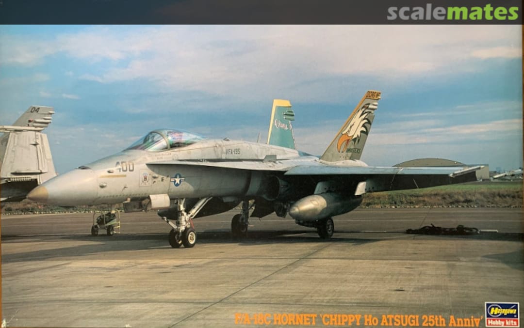 Boxart F/A-18C Hornet `Chippy Ho Atsugi 25th Anniv´ 07083 Hasegawa Boxart F/A-18C Hornet `Chippy Ho Atsugi 25th Anniv´ 07083 Hasegawa