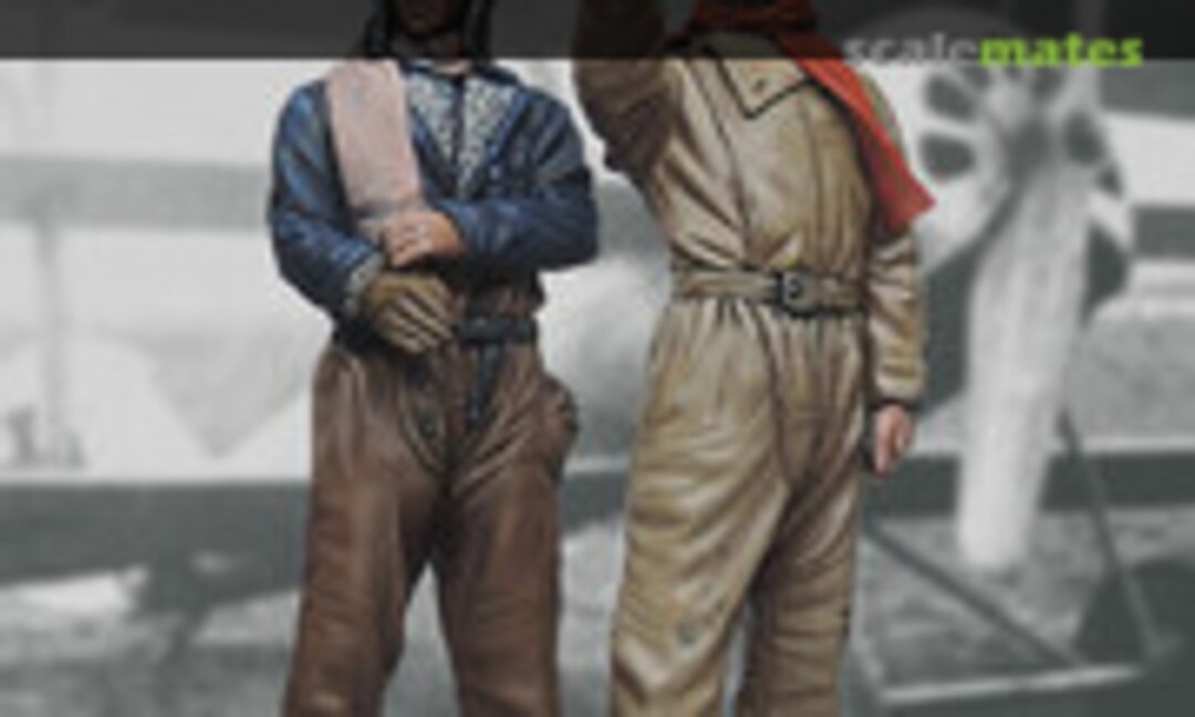 1:32 German Fighter Pilots 1914-1918 set N°2 (Black Dog F32006) F32006