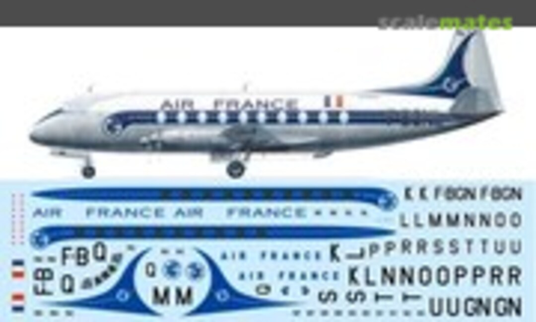 1:144 Vickers Viscount 708 (F-RSIN FRP4058)