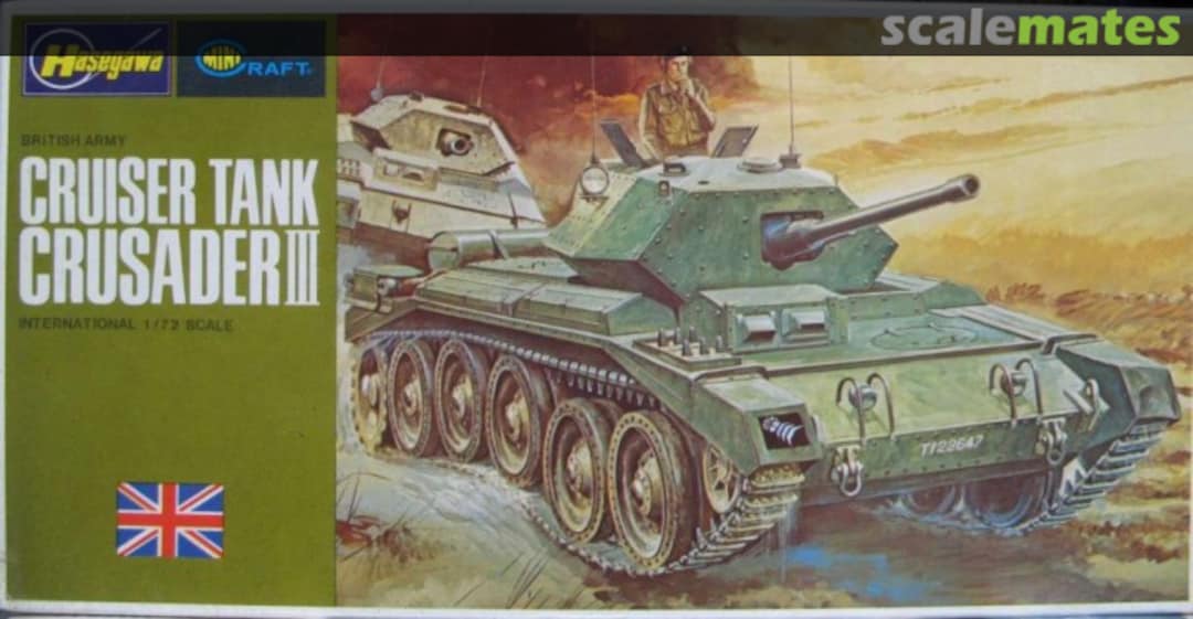 Boxart Cruiser Tank Crusader III 726 Minicraft Hasegawa Boxart Cruiser Tank Crusader III 726 Minicraft Hasegawa