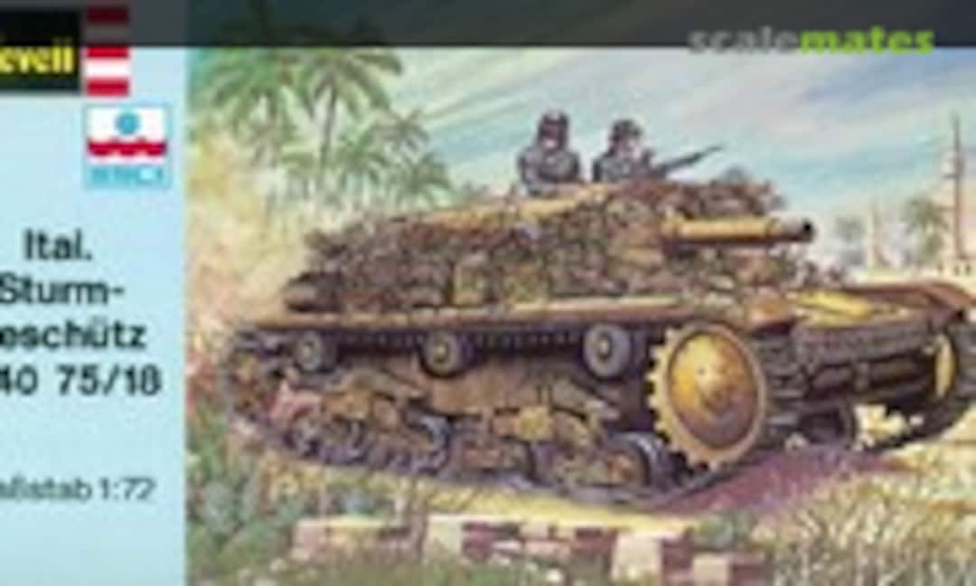 1:72 Sturmgeschütz(Semovente) M40 da 75/18 (Revell/ESCI H-2331)