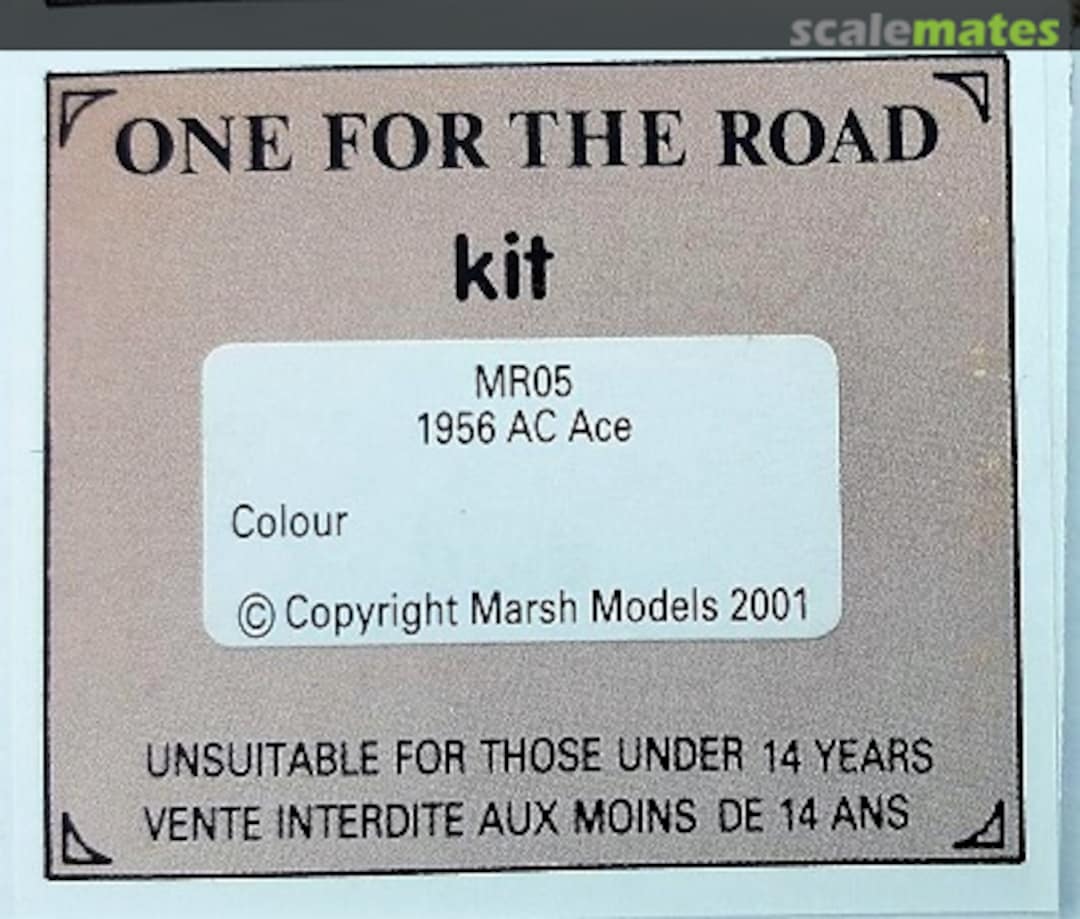 Boxart AC Ace MR05 Marsh Models Boxart AC Ace MR05 Marsh Models