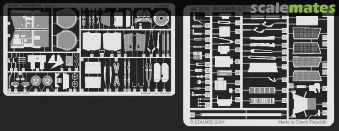 Boxart Bf 109E-4/7 48355 Eduard Boxart Bf 109E-4/7 48355 Eduard