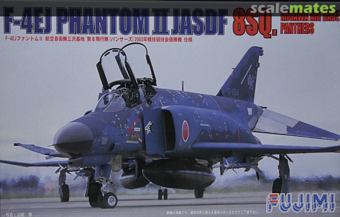 Boxart F-4EJ Phantom II JASDF 8SQ. Misawa Air Base Panthers 72218 Fujimi Boxart F-4EJ Phantom II JASDF 8SQ. Misawa Air Base Panthers 72218 Fujimi