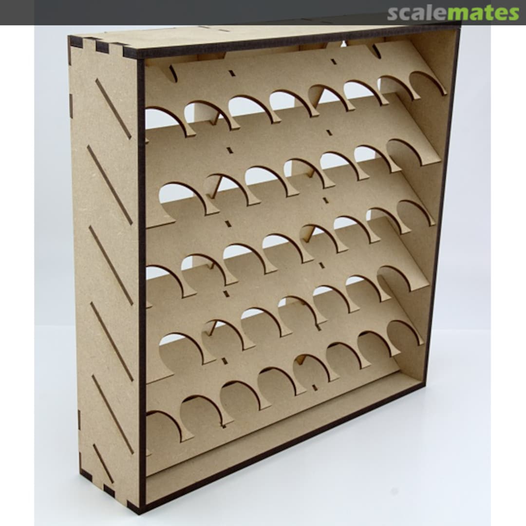 Boxart Paint Rack 33mm PR003 EBMA Hobby & Craft Boxart Paint Rack 33mm PR003 EBMA Hobby & Craft
