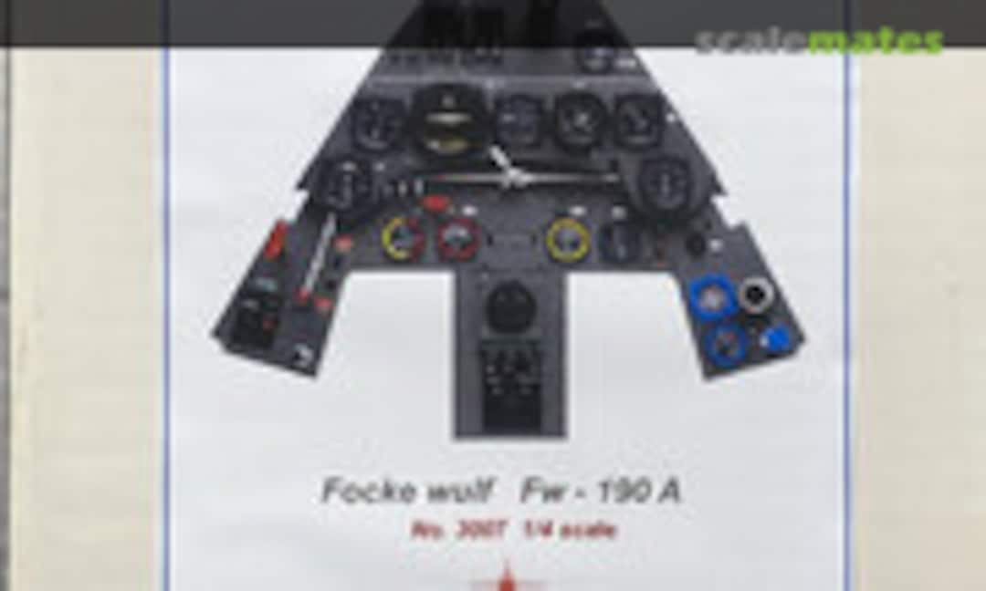1:4 Focke-Wulf FW 190A-5 Inst. Panel (Aero Cockpit 3022) 3022