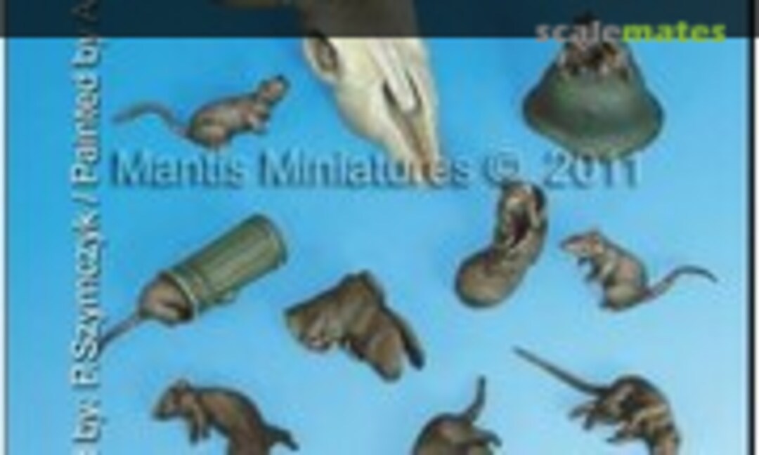 1:35 Animals - set 10 (Mantis Miniatures 35039) 35039