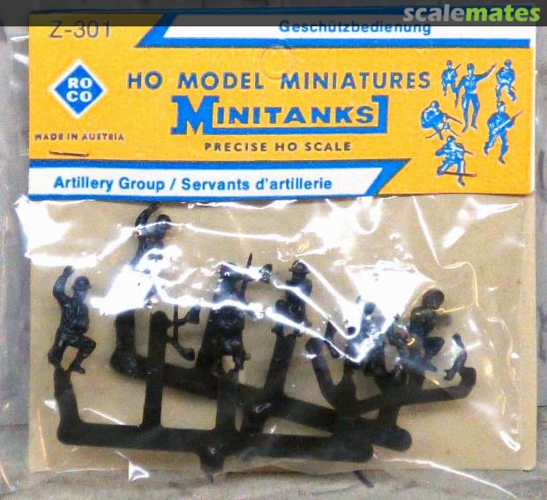 Boxart Artillery Group Z-301 Roco Minitanks