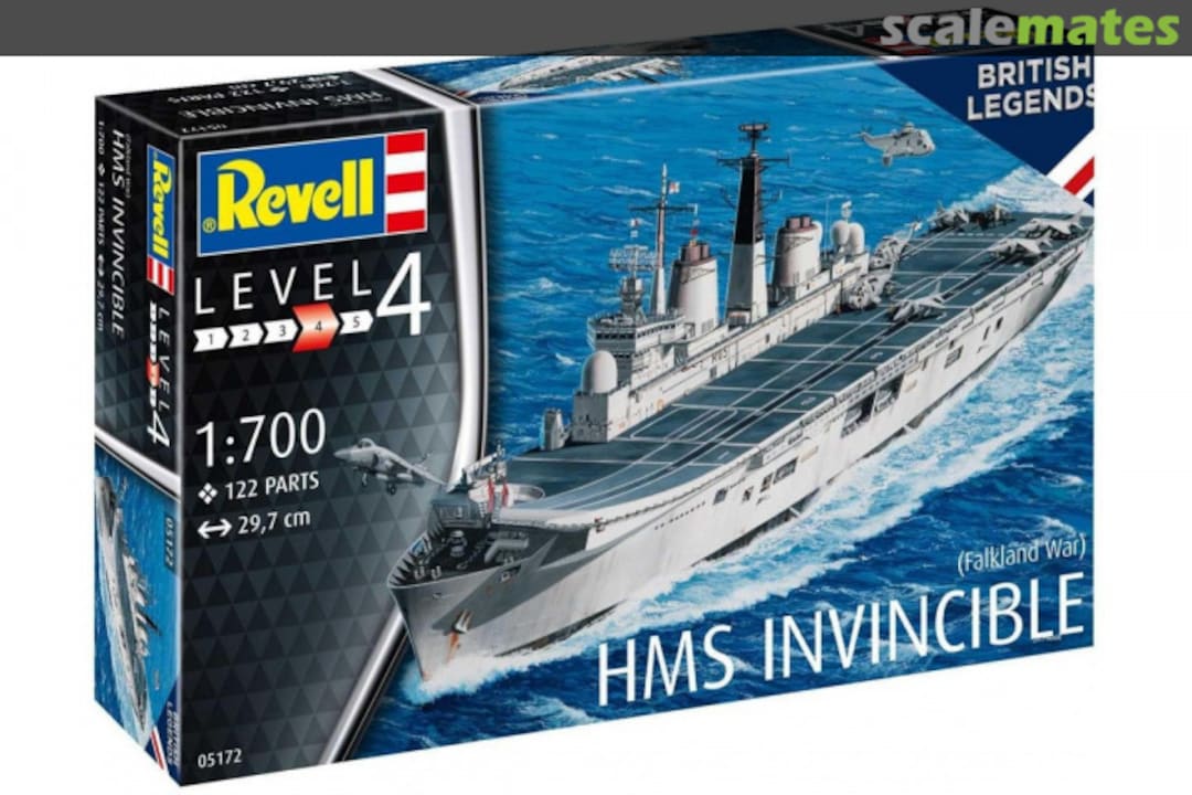 Boxart HMS Invincible (Falkland War) 65172 Revell Boxart HMS Invincible (Falkland War) 65172 Revell