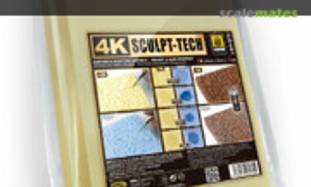 No 4K Sculp-Tech 2 x (20x30x1) (Ammo by Mig Jimenez A.MIG-8270) A.MIG-8270