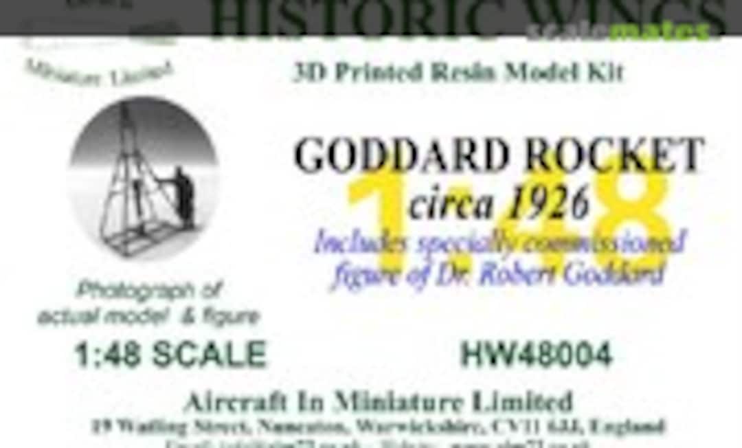 1:48 Goddard's rocket (circa 1926) (Aircraft In Miniature Ltd HW48004) HW48004