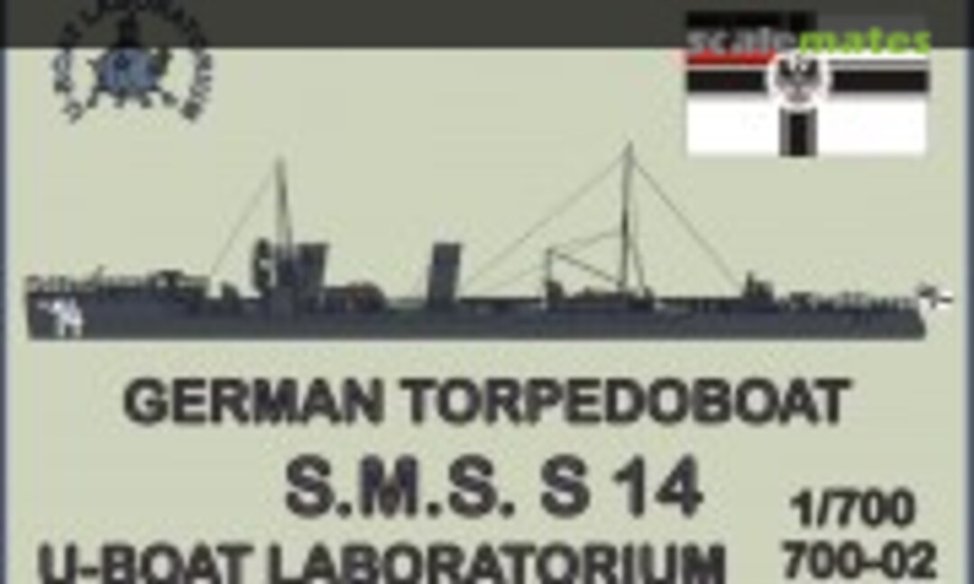 1:700 S.M.S. S 14 (U-Boat-Laboratorium 700-02) 700-02