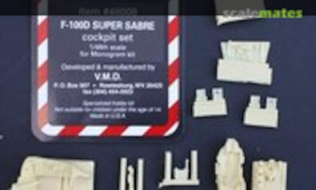 1:48 F-100D Super Sabre Cockpit Set (Black Box 48008)