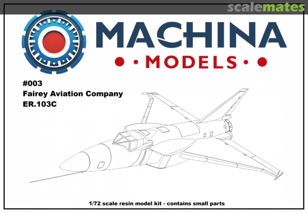 Boxart Fairey ER.103C 003 Machina Models Boxart Fairey ER.103C 003 Machina Models