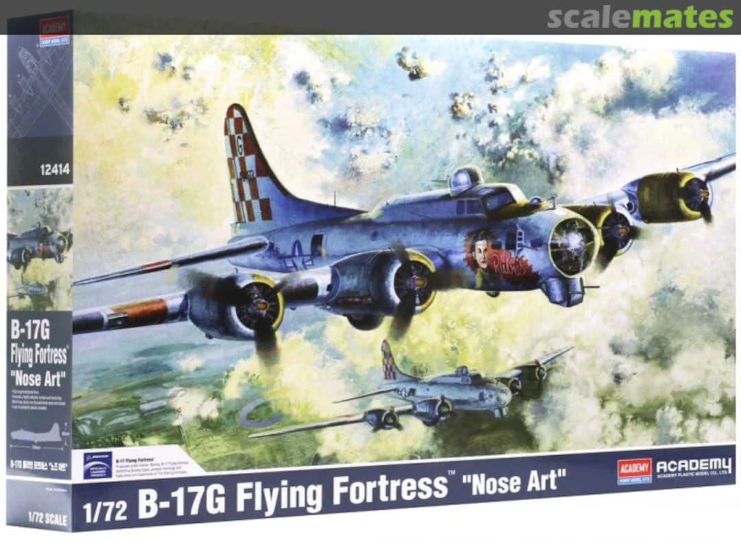 Boxart B-17G Flying Fortress "Nose Art" 12414 Academy