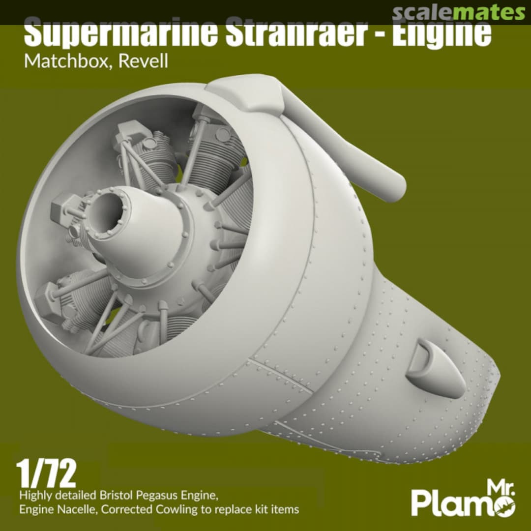 Boxart Supermarine Stranraer - Engine Mr Plamo Boxart Supermarine Stranraer - Engine Mr Plamo