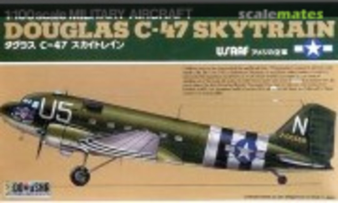 1:100 Douglas C-47 Skytrain USAAF (Doyusha 100-C4-1-1500) 100-C4-1-1500